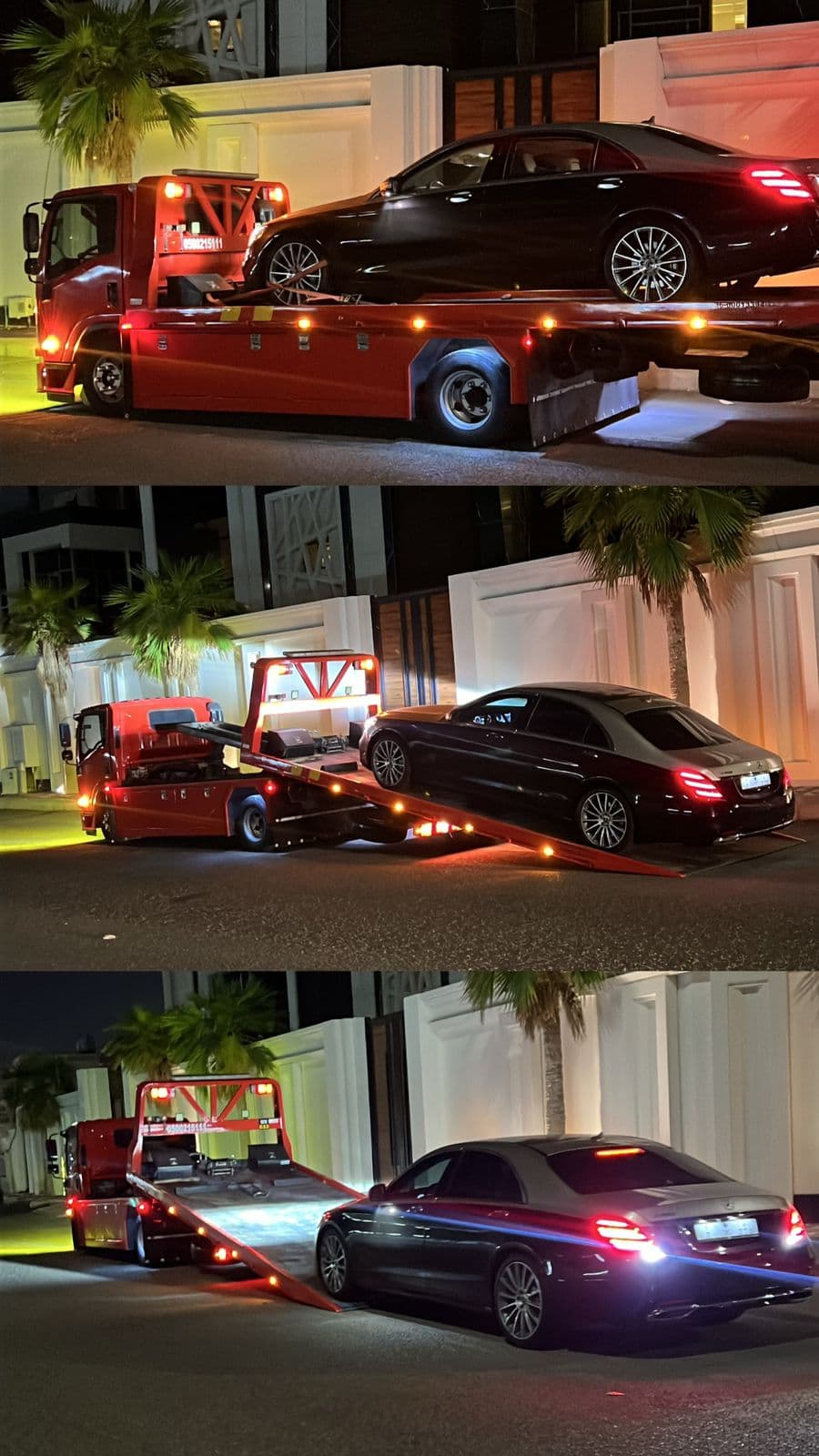 سطحة هيدروليك نزول كامل